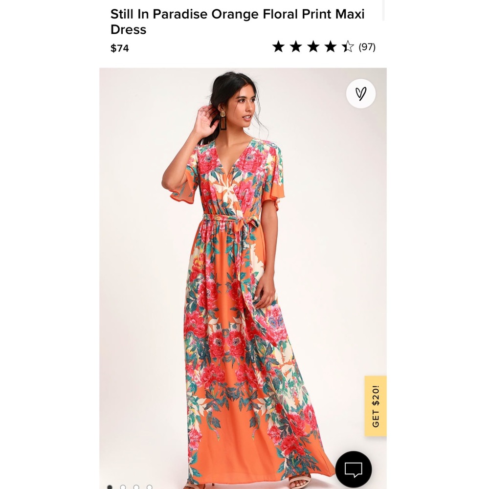 Lulu’s Still In Paradise Maxi Dress